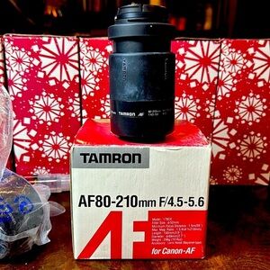 TAMRON - AF - 80 f/ 4.5-5.6 Lens for Canon- AF​​​